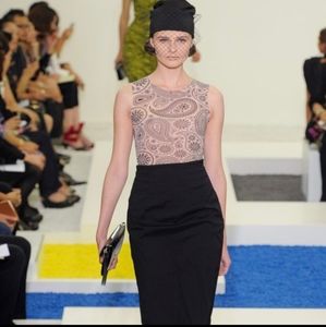 Jil Sander Paisley Tank Top